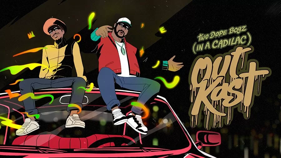 Video: Outkast - Two Dope Boyz (In a Cadillac)